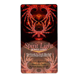 (he)Art Tree Jewellery Business/Product Label