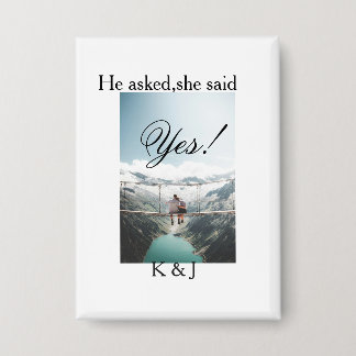 He asked she said yes engagement photo name stylis