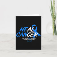 He Can Heal Cancer Ataxia Awareness Month Gift Blu