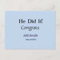 he did it congrats graduation add student name ye