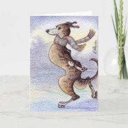 He enjoyed the wind through his ears card