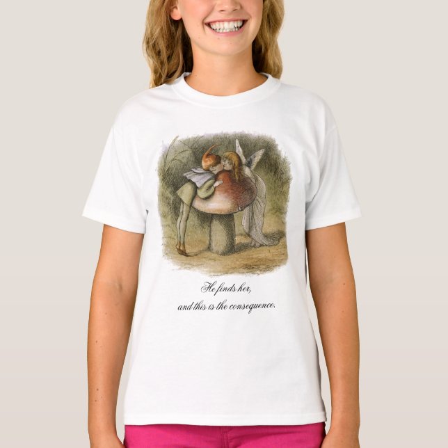 He Finds Her Romantic Fairy T-Shirt (Front)