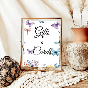 He gives butterflies Bridal Shower Gifts & Cards Poster