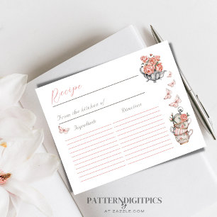 He Gives Me Butterflies Tea Floral Shower Game