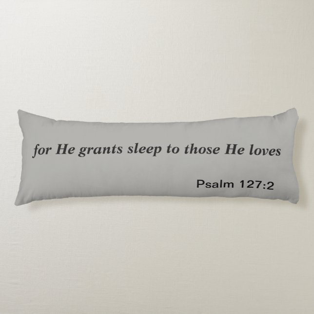 He Gives Sleep Body Pillow (Front)
