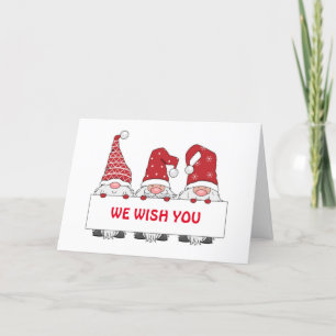 HE GNOMES IF YOU'VE BEEN BAD OR GOOD CARD