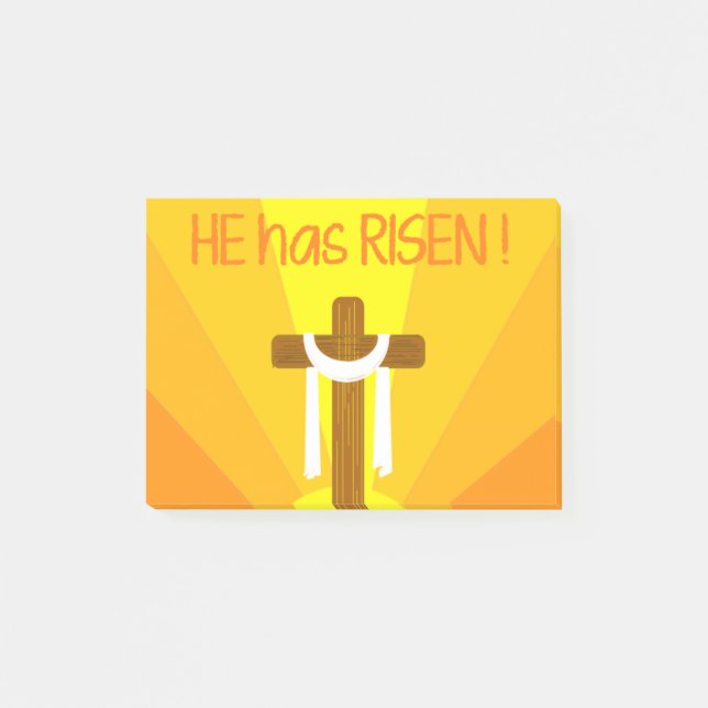 He Has Risen  Post-it Notes (Front)