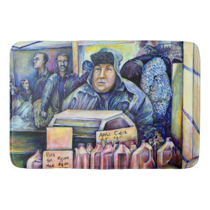 He Heard, What I Saw Bath Mat