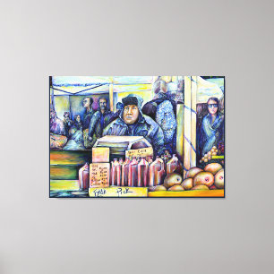 He Heard, What I Saw Canvas Print