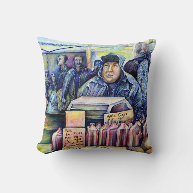 He Heard, What I Saw Cushion (Front)
