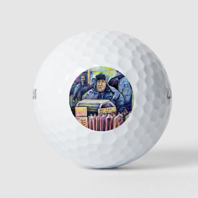 He Heard, What I Saw Golf Balls (Front)