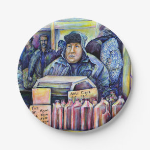 He Heard, What I Saw Paper Plate