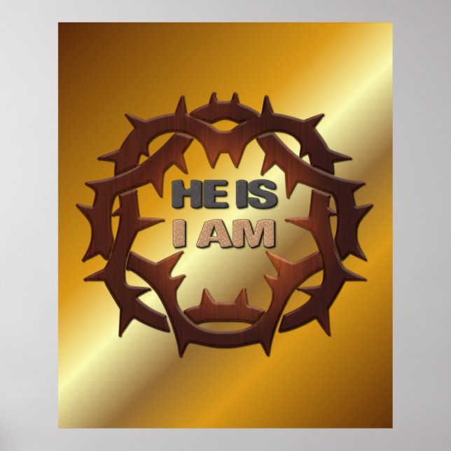 He Is, I Am Poster (Front)