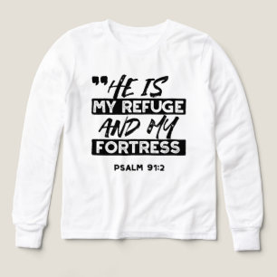 He Is My Refuge and My Fortress – Psalm 91:2 Bible
