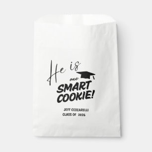 HE is One Smart Cookie Graduation  Favour Bags