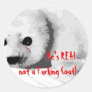 He Is Real! Classic Round Sticker