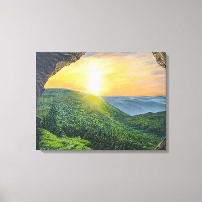 He Is Risen! Canvas Print (Front)
