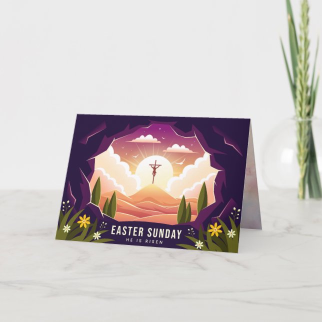 He is Risen Card (Front)