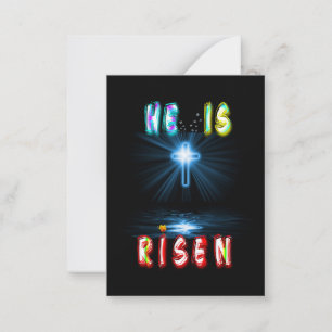He Is Risen Card