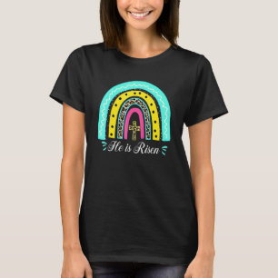 He Is Risen Christian Easter Happy Eater Day T-Shirt