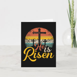 He Is Risen - Christian Easter Jesus Card