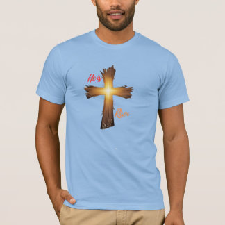 He Is Risen – Christian Easter Men's Basic T-Shirt
