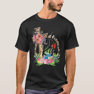 He Is Risen Christian Happy Easter Floral Wreath W T-Shirt