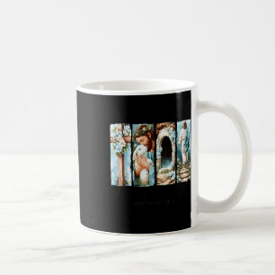 He Is Risen Cross Lamb Jesus Spring Easter Christi Coffee Mug