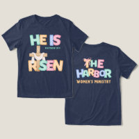 He Is Risen Cross T-Shirt