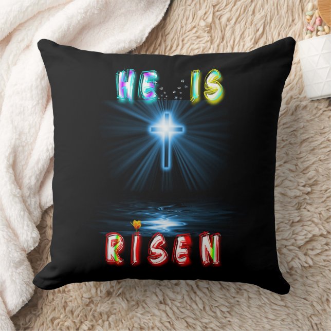 He Is Risen Cushion (Blanket)