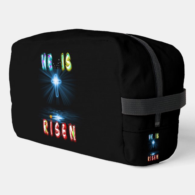He Is Risen Dopp Kit (Left Corner)