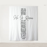 He Is Risen Easter Church Backdrop