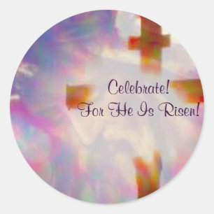 He Is Risen!  Easter Stickers