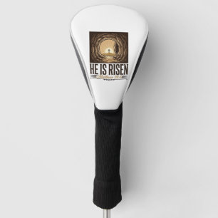 He Is Risen Easter Tomb Cross Vintage Christian Sh Golf Head Cover