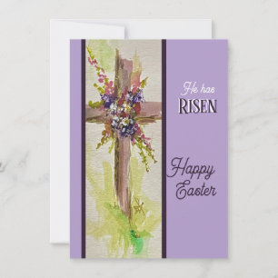 He is Risen Flat Note Card
