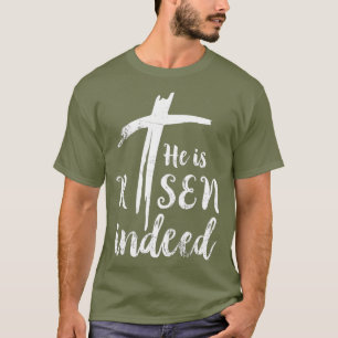 He is Risen Hallelujah Easter s Religious T-Shirt