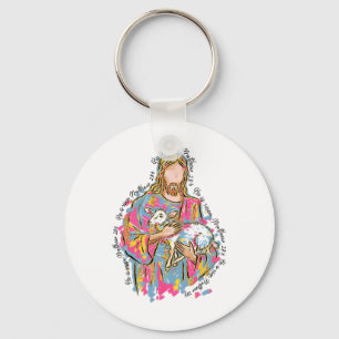 He Is Risen Jesus And Lamb God Happy Easter Christ Key Ring