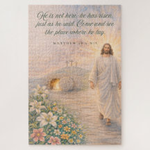 He Is Risen – Matthew 28:6 Bible Verse - Easter