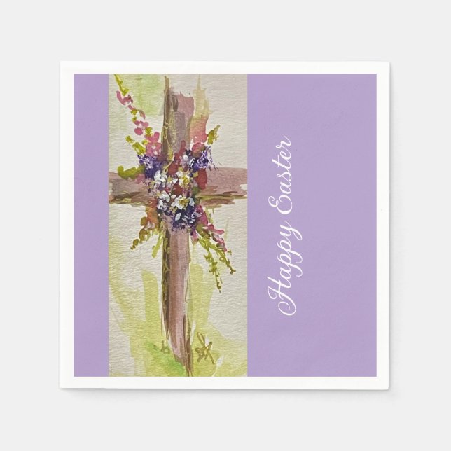 He is Risen  Napkin (Front)