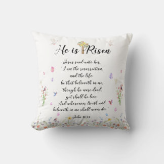 He is Risen Pillow-Easter Gift Cushion