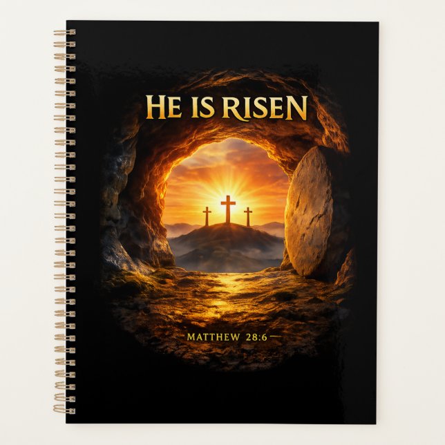 He is Risen Planner (Front)