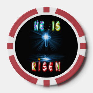 He Is Risen Poker Chips