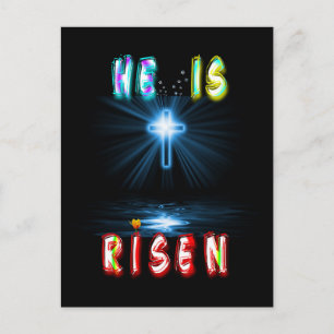 He Is Risen Postcard
