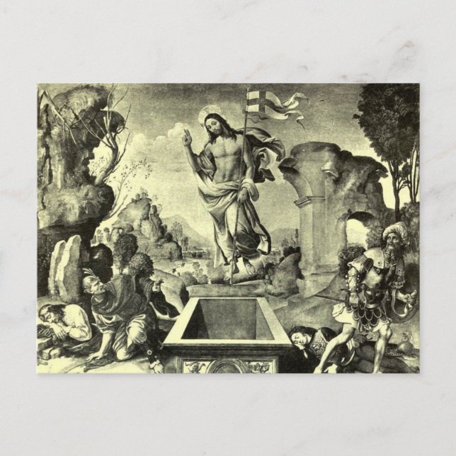 He is Risen! Postcard (Front)