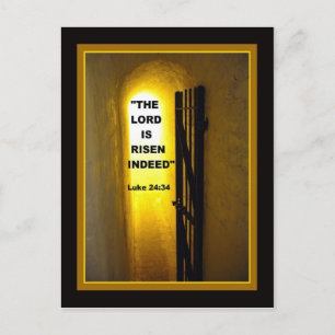 HE IS RISEN Postcard