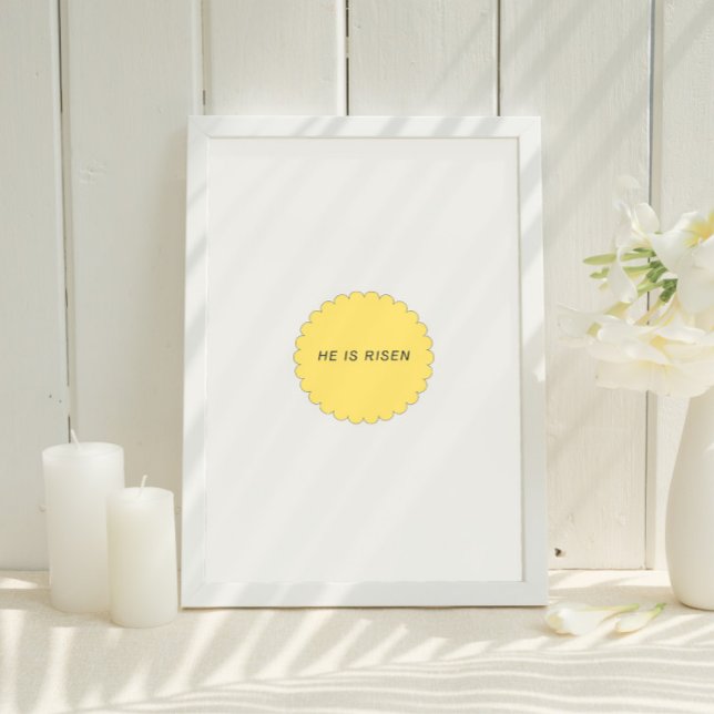 He Is Risen Poster (Creator Uploaded)