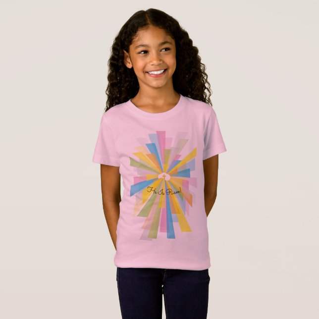 He Is Risen Resurrection T-Shirt (Front Full)