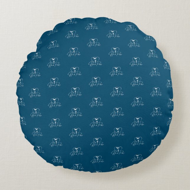 He Is Risen Round Cushion (Front)