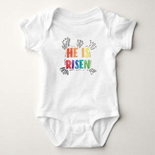 He is Risen T-Shirt Baby Bodysuit