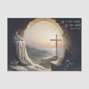 He is Risen Tissue Paper